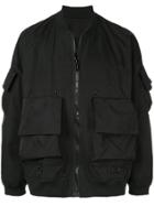 Undercover Back Print Bomber Jacket - Black