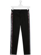 Balmain Kids Embellished Trousers - Black