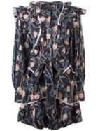 Isabel Marant - Ullo Dress - Women - Cotton/acrylic/brass - 38, Women's, Blue, Cotton/acrylic/brass