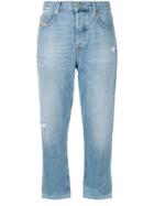 Diesel Distressed Faded Jeans - Blue