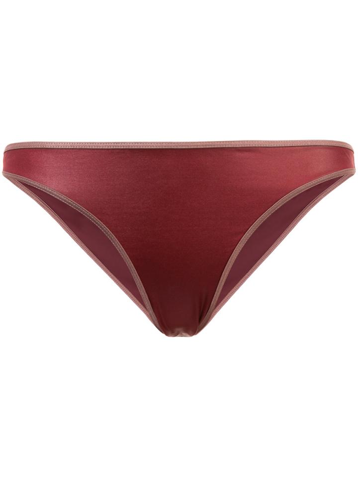 Morgan Lane Reese Bikini Bottom - Red
