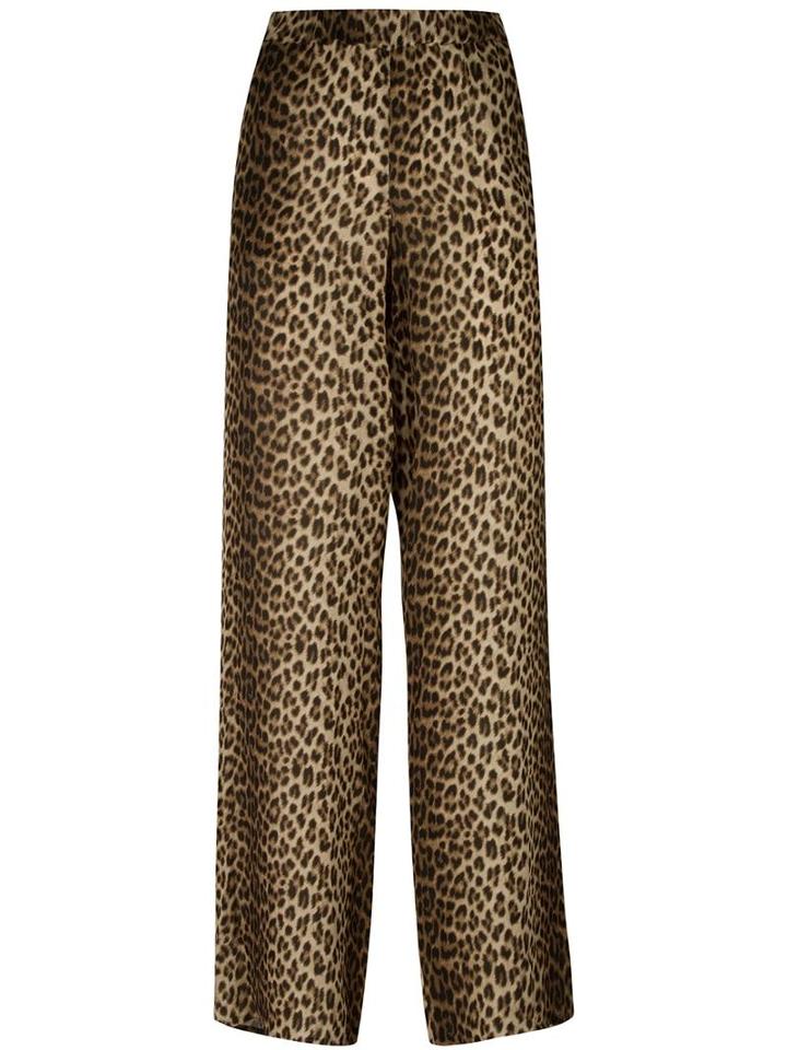 P.a.r.o.s.h. 'sanima' Trousers, Women's, Size: Medium, Brown, Silk