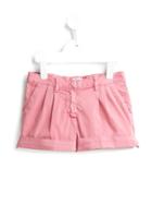 Il Gufo Mini Shorts, Girl's, Size: 12 Yrs, Pink/purple