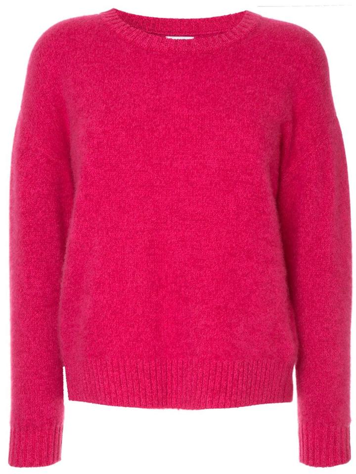 Coohem Round Neck Jumper - Pink & Purple