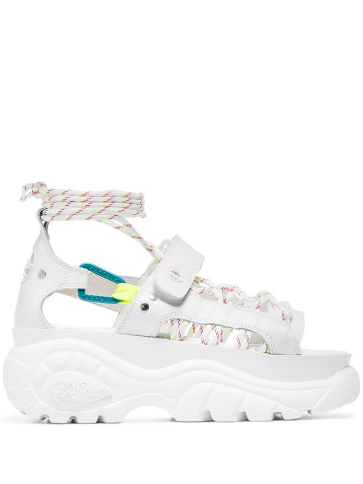 Buffalo Elin Classic 68 Sneaker Sandals - White