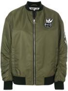 Mcq Alexander Mcqueen Swallow Badge Bomber Jacket - Green