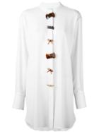 J.w.anderson Bow Button Shirt Dress