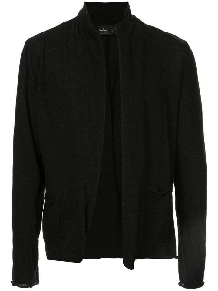Kolor Slim-fit Cardigan - Black
