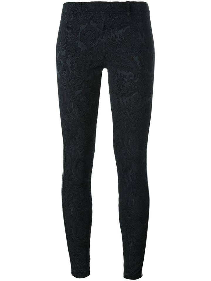 Faith Connexion Jacquard Leggings - Black