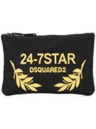 Dsquared2 24-7 Star Clutch Bag - Black