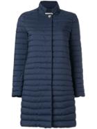 Herno Padded Midi Coat - Blue