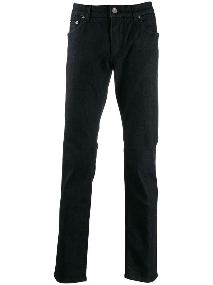 Dolce & Gabbana Logo Jeans - Black