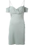 Gigli Vintage Off-the-shoulder Dress, Women's, Size: 44, Grey