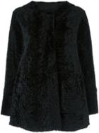 Drome Reversible Hooded Jacket, Women's, Size: Large, Black, Leather