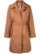 Nº21 Belted Trench Coat - Brown