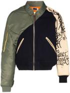Duran Lantink Split Bomber Jacket - Neutrals