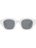 Burberry Eyewear Geometric Frame Sunglasses - White