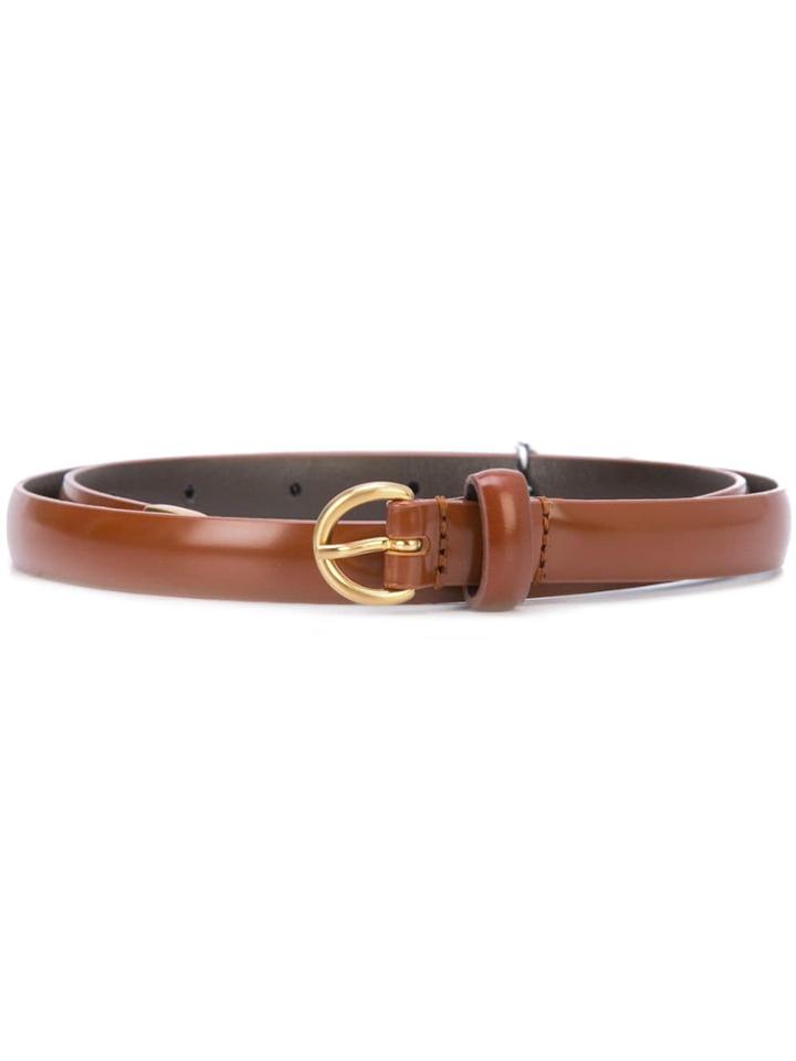 Philosophy Di Lorenzo Serafini Classic Buckled Belt - Brown