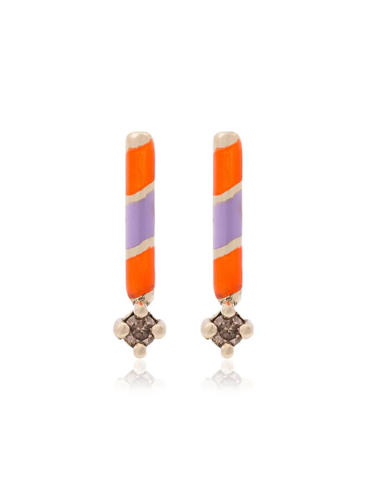 Alice Cicolini Memphis Candy Earrings - Metallic