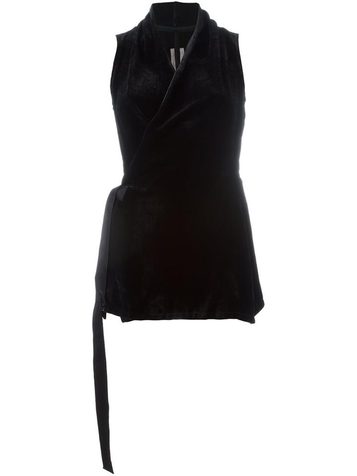 Rick Owens Waist Detail Sleeveless Blouse