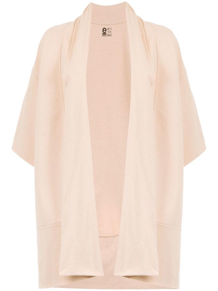 Osklen Eco Over Coat - Nude & Neutrals