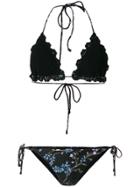 Zimmermann Crochet Bikini - Black