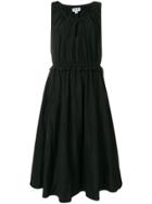 Kenzo Ruffle Trim Waist Dress - Black