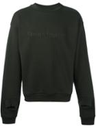 Gosha Rubchinskiy Double Cuff Logo Sweatshirt