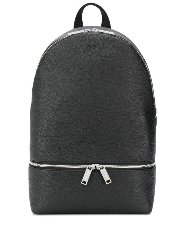 Boss Hugo Boss Engraved Logo Backpack - Black