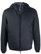 Emporio Armani Hooded Padded Jacket - Blue