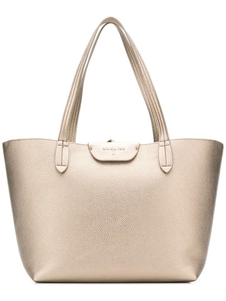 Patrizia Pepe Reversible Tote Bag - Gold