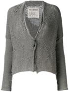 Knit Cardigan - Women - Cotton/linen/flax - S, Grey, Cotton/linen/flax, Daniel Andresen