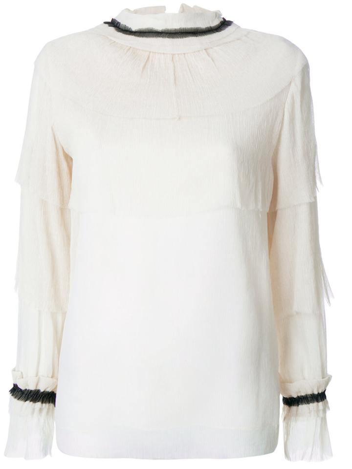 Vilshenko Caterina Blouse - Nude & Neutrals
