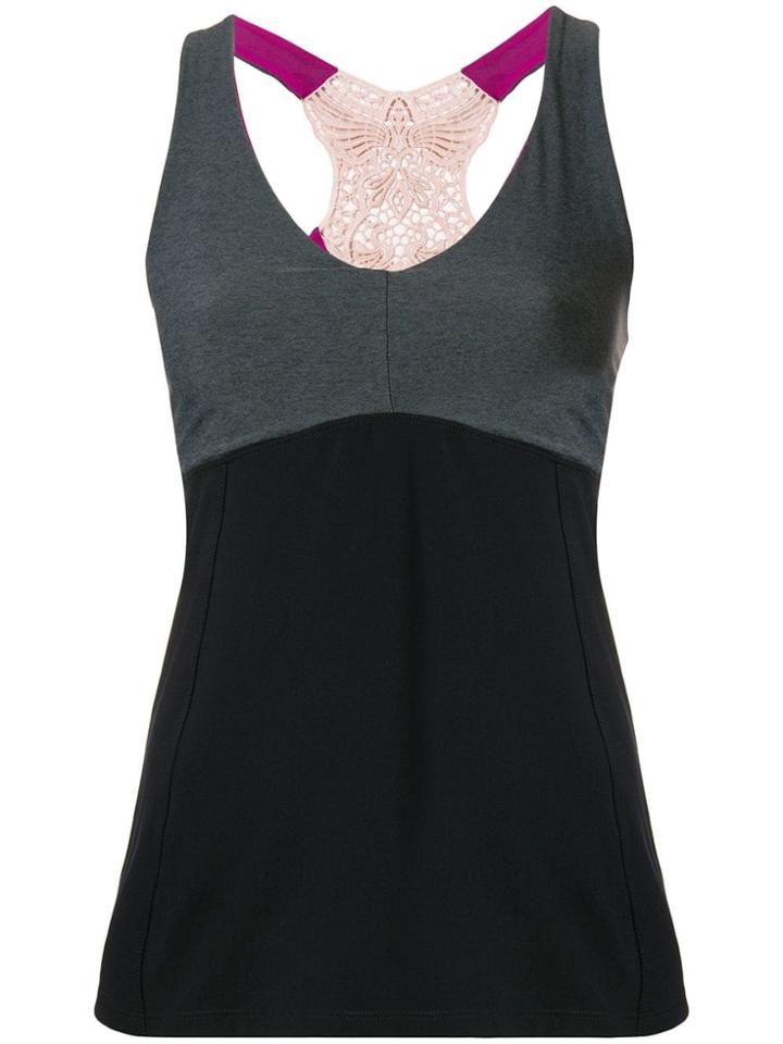 Sàpopa Fitted Sport Top - Black