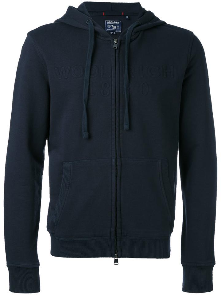 Woolrich - Classic Hoodie - Men - Cotton - L, Blue, Cotton