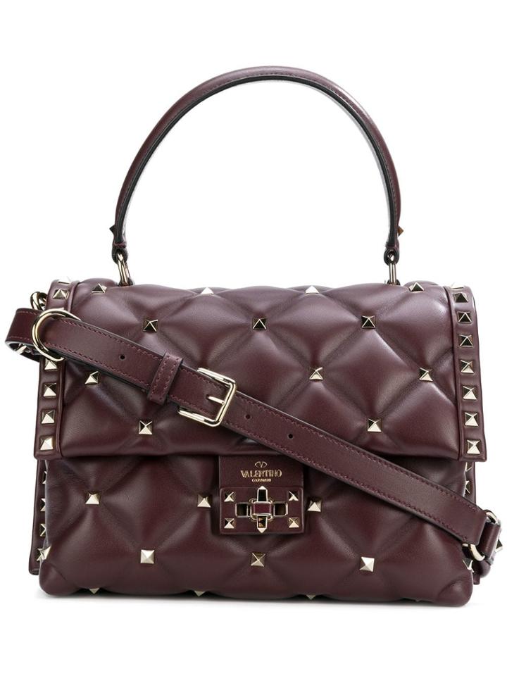 Valentino Valentino Qw0b0b55nap U26 Rubin Leather/fur/exotic