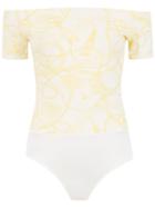Tufi Duek Off The Shoulder Top - Yellow