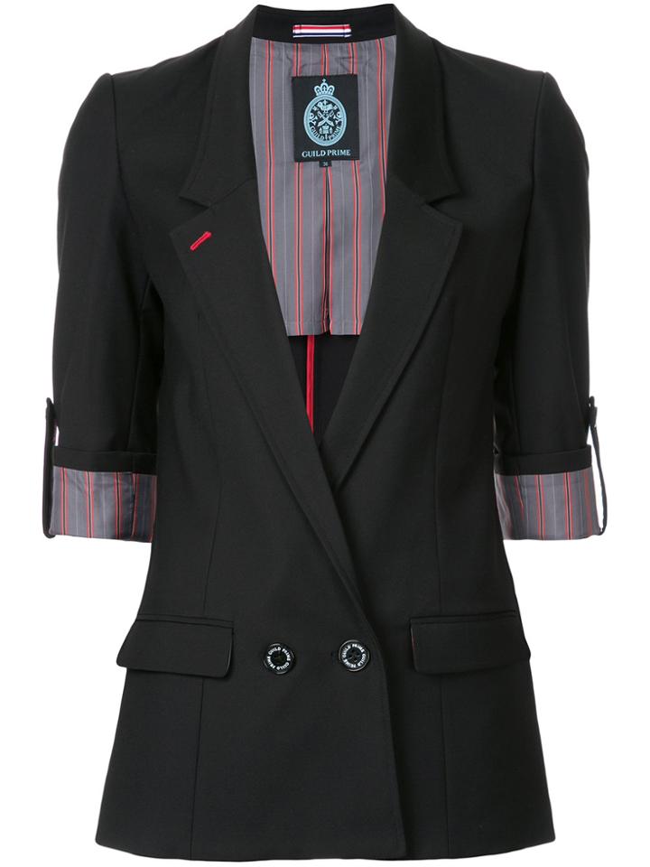 Guild Prime Double Breasted Blazer - Black