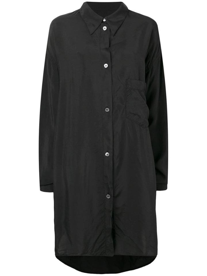 Maison Margiela Longline Shirt Jacket - Black