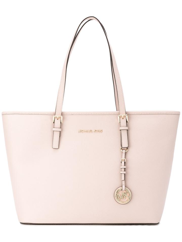 Michael Kors - Jet Set Travel Tote - Women - Leather - One Size, Pink/purple, Leather