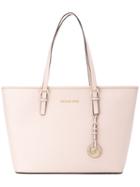 Michael Kors - Jet Set Travel Tote - Women - Leather - One Size, Pink/purple, Leather