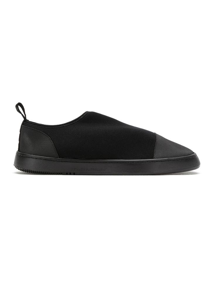 Osklen Elasticated Slip On Sneakers - Black