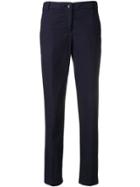 Emporio Armani Tapered Tailored Chinos - Blue