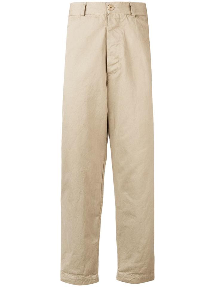 Casey Casey Wide Leg Trousers - Neutrals