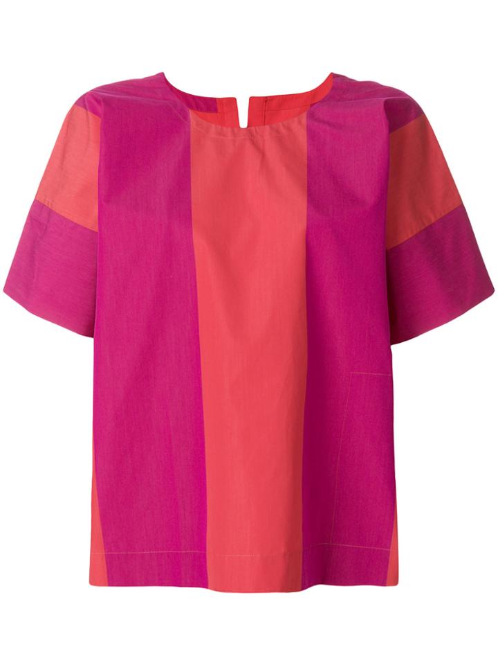 Sofie D'hoore Bamako Loose Blouse - Pink & Purple