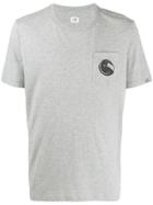 Cp Company Lens Print Relaxed-fit T-shirt - Grey