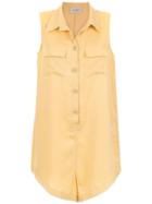 Adriana Degreas Buttoned Playsuit - Yellow & Orange