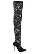 Dolce & Gabbana Lace Sock Boots