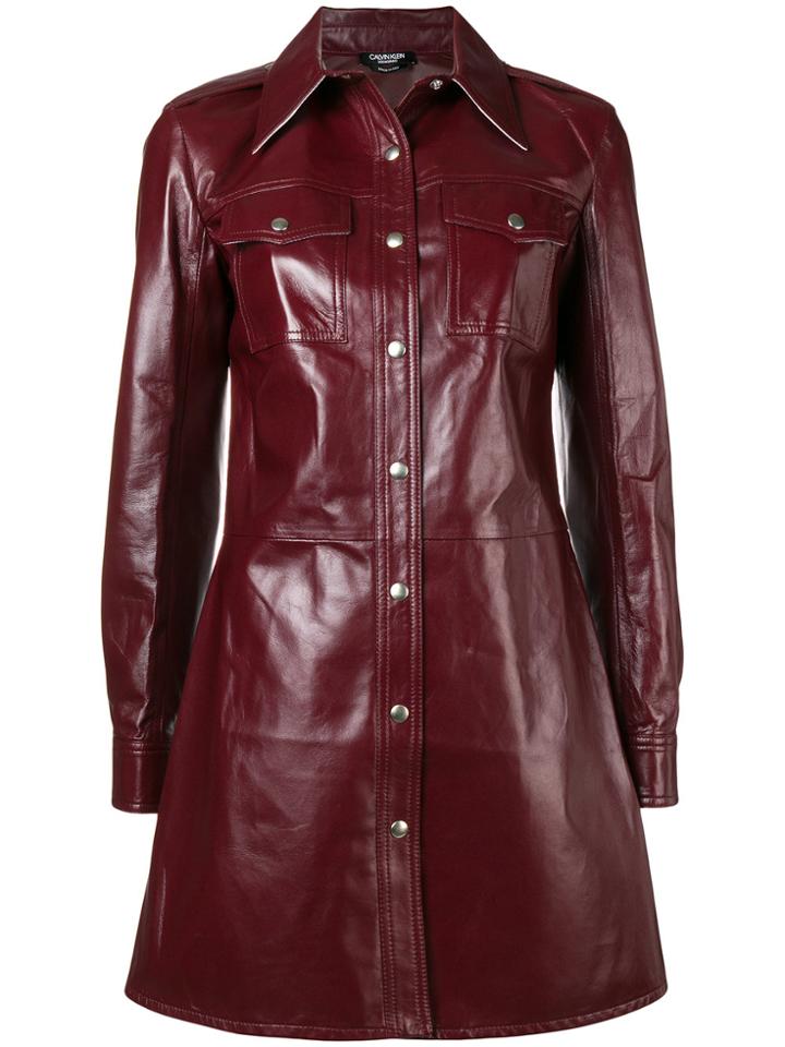 Calvin Klein 205w39nyc Uniform Long Shirt - Red