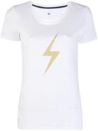 Zeus+dione Lightning Bolt Print T-shirt - White